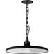 Quentin LED 18 inch Matte Black Pendant Ceiling Light