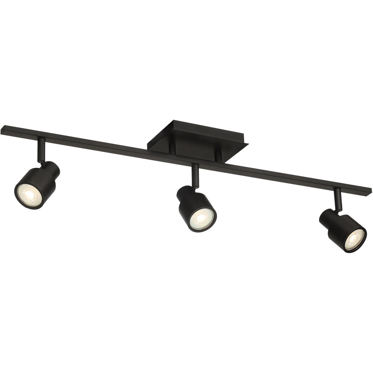 Lincoln 120 Matte Black Track Ceiling Light