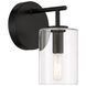Hailie 1 Light 5 inch Flat Black Wall Sconce Wall Light