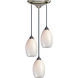 Mulinello 3 Light 10.00 inch Pendant