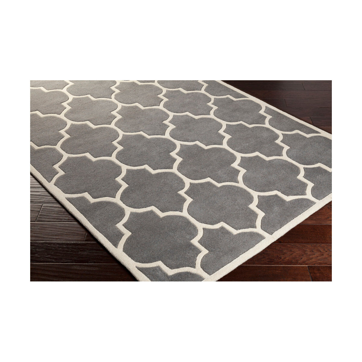 Transit 96 X 96 inch Medium Gray Indoor Area Rug, Round