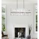 Serephina 20 Light 36 inch Chrome Linear Chandelier Ceiling Light