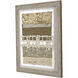 Dynamic Brown and Beige and Neutral and White Framed Art, The Studio