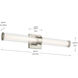 Laurene LED 26.5 inch Brushed Nickel Linear Bath Bar Wall Light, Medium