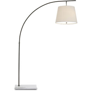 Cloister 70 inch 75.00 watt Oil Rubbed Bronze/White Floor Lamp Portable Light