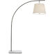 Cloister 70 inch 75.00 watt Oil Rubbed Bronze/White Floor Lamp Portable Light
