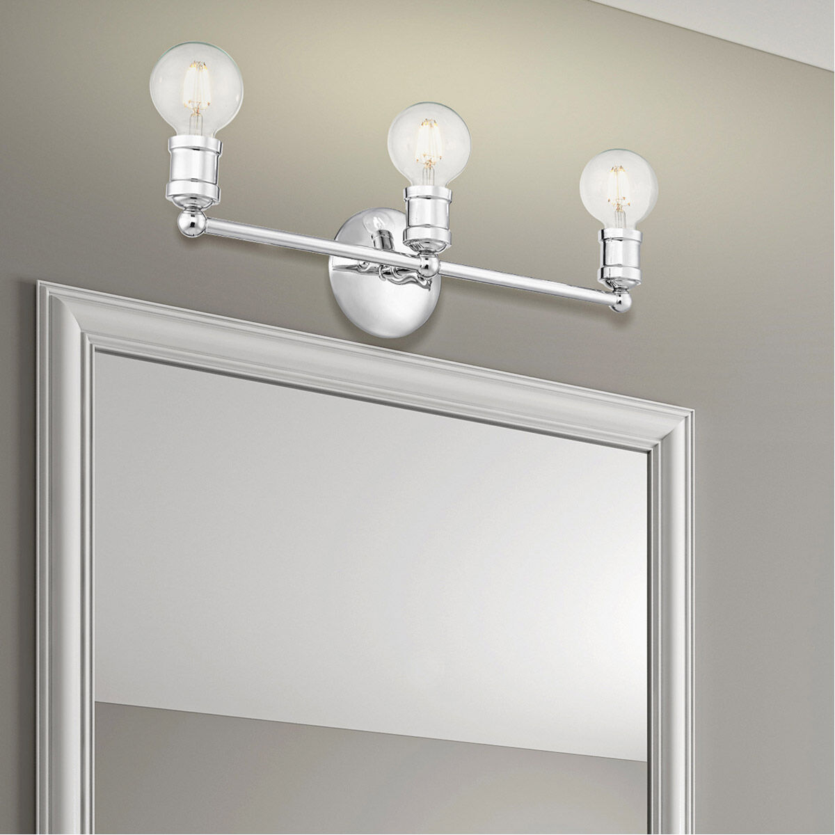 Lansdale 3 Light 20 inch Polished Chrome Vanity Sconce Wall Light