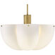 Becca 6 Light 24 inch Heritage Brass Chandelier Ceiling Light