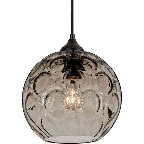 Bombay 1 Light Black Outdoor Pendant