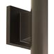 Cylinder LED 12 inch Antique Bronze Outdoor Wall Cylinder, Progress LED