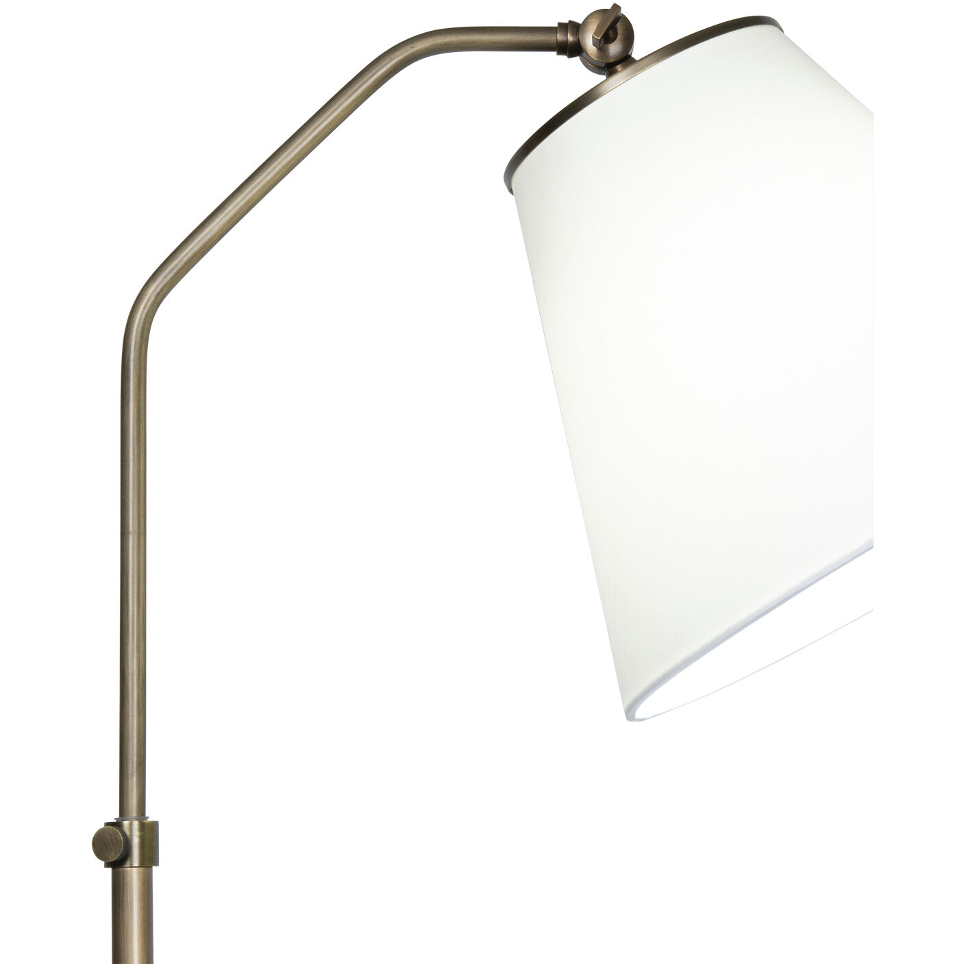 Fin 68.75 inch 100.00 watt Antique Brass Floor Lamp Portable Light