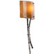 Ironwood 1 Light 11.4 inch Burnished Bronze Cover Sconce Wall Light, Sprout