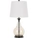Kittery 28 inch 150.00 watt Clear/Dark Bronze Table Lamp Portable Light