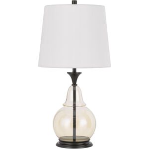 Kittery 28 inch 150.00 watt Clear/Dark Bronze Table Lamp Portable Light