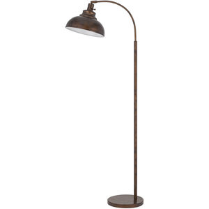 Dijon 61 inch 60.00 watt Rust Floor Lamp Portable Light