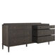 Glenwood Cerused Brown and Brushed Antique Brass Dresser