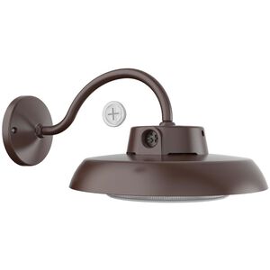 Gilbert LED 10.25 inch Bronze Outdoor Wall Sconce