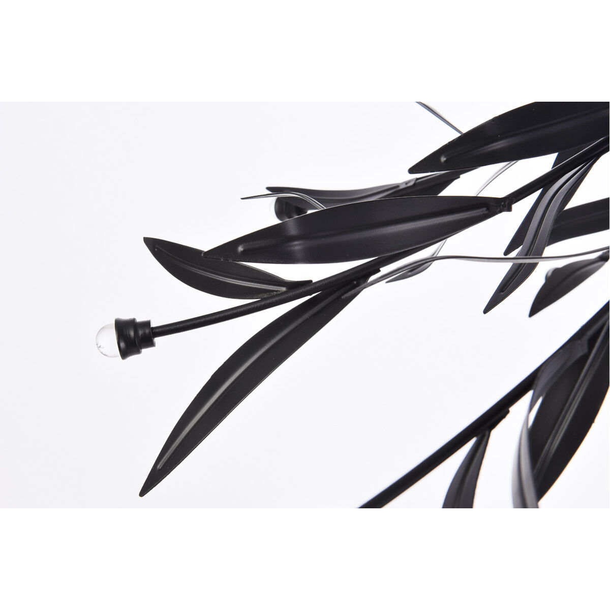 Priscilla 4 Light 23 inch Black Flush Mount Ceiling Light