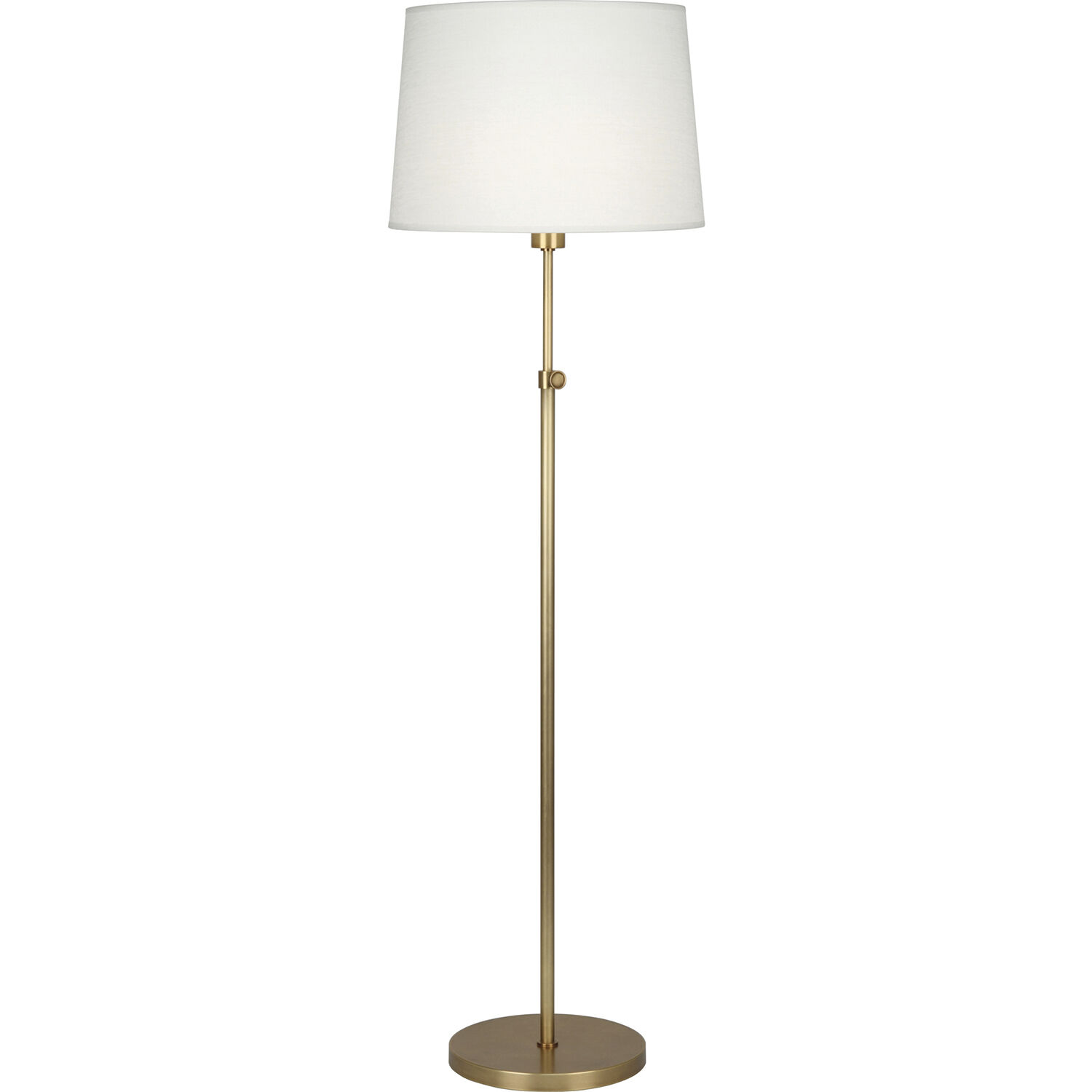 Koleman 49.25 inch 100.00 watt Aged Brass Floor Lamp Portable Light