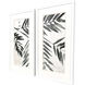 Revel Leaves Green Framed Art