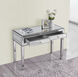 Reflexion 42 inch Antique Hand Painted Silver Desk 