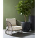 Toulon Stinson Cream Outdoor Lounge Chair