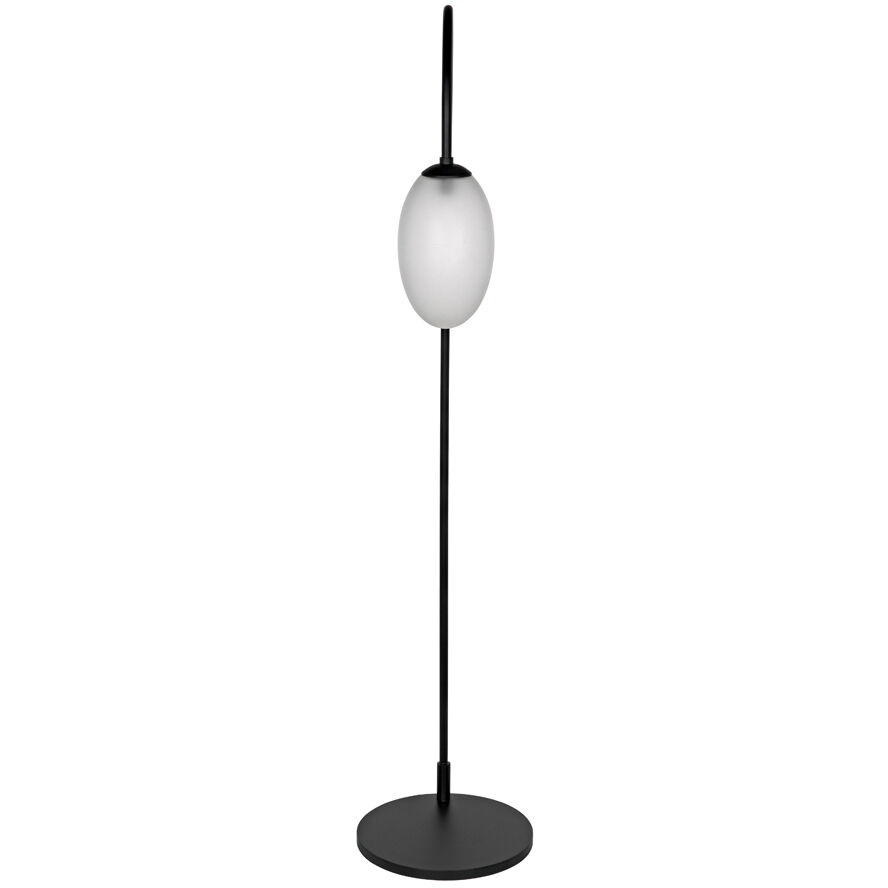 Swan 74 inch 60.00 watt Matte Black Floor Lamp Portable Light