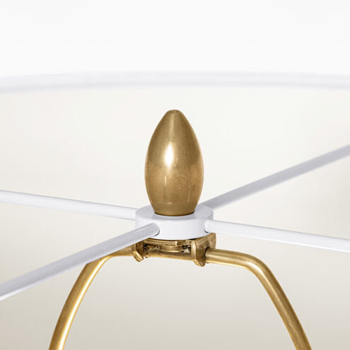 Thomas O'Brien Sao Paulo 29.25 inch 15.00 watt Crackled Sienna Table Lamp Portable Light