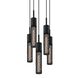 Urban Edge 10 Light 12 inch Textured Black Pendant Ceiling Light
