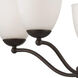 Patton 5 Light 25 inch Prairie Bronze Chandelier Ceiling Light