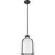 Pearson 1 Light 9.75 inch Matte Black Pendant Ceiling Light