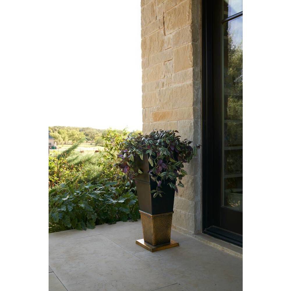 Chaparral Bronze Outdoor Planter
