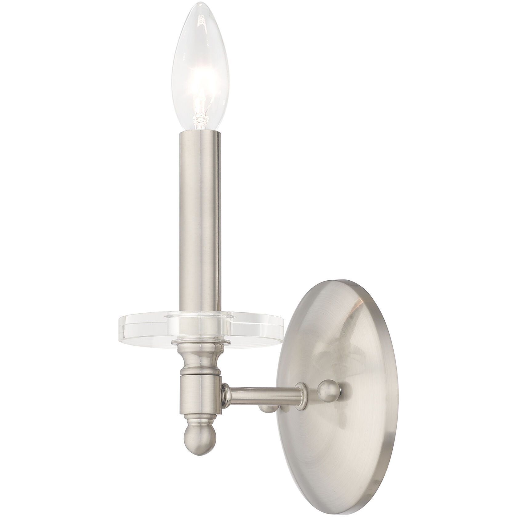 Bennington 1 Light 5 inch Brushed Nickel Wall Sconce Wall Light