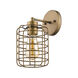 Lynden 1 Light 6 inch Raw Brass Sconce Wall Light