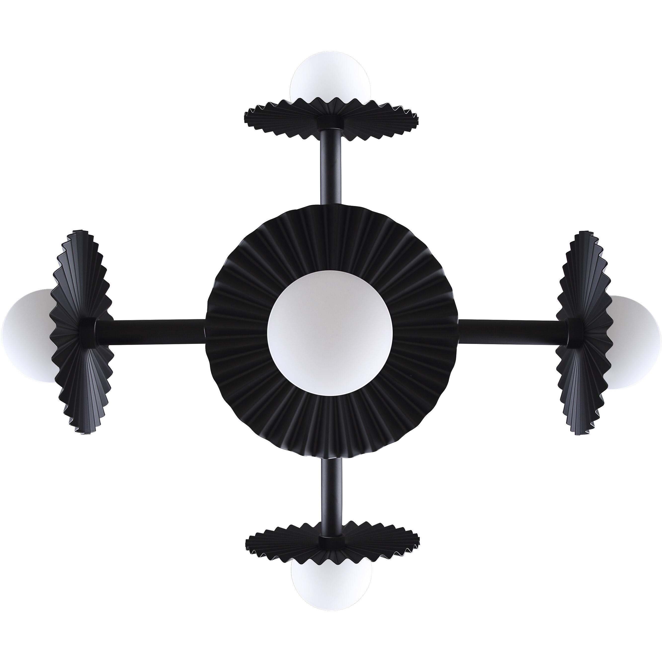 Payton 5 Light 27.5 inch Black Chandelier Ceiling Light