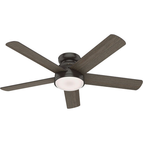 Romulus 54 inch Noble Bronze with American Walnut/Greyed Walnut Blades Ceiling Fan