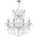 Maria Theresa 9 Light 24 inch Chrome Up Chandelier Ceiling Light