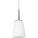 Driscoll 1 Light 5.25 inch Brushed Nickel Pendant Ceiling Light