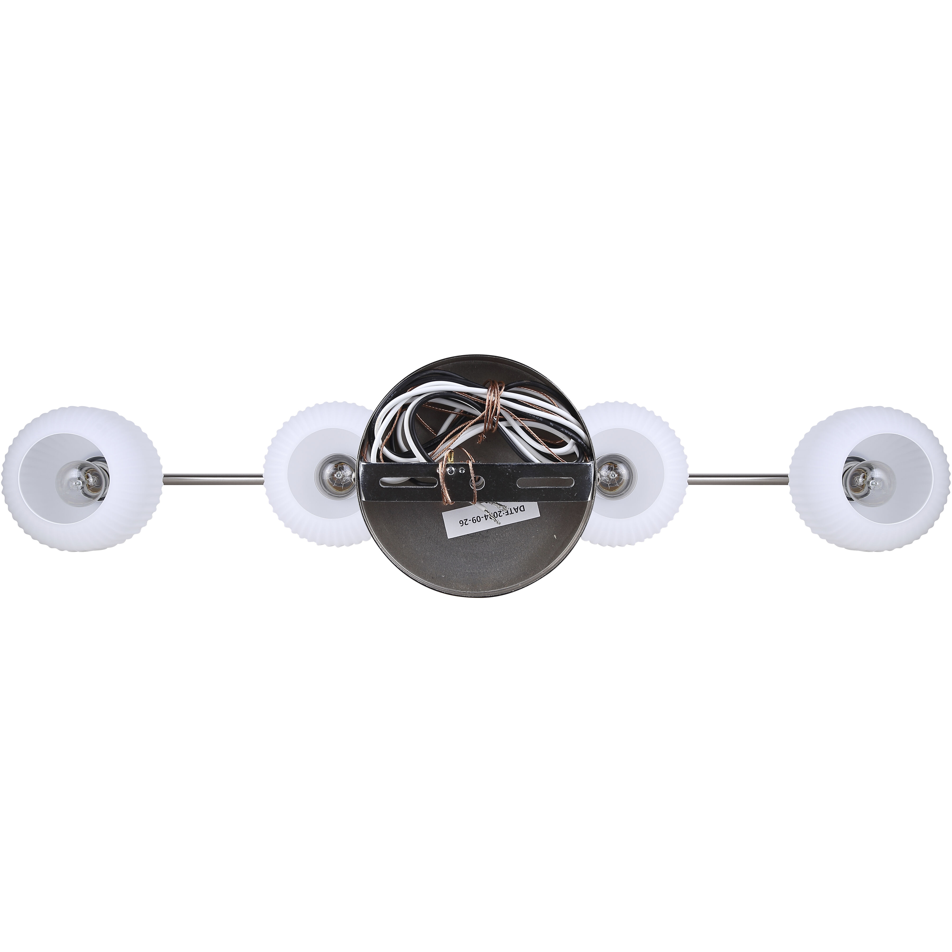 Mallory 4 Light 36.38 inch Brushed Nickel Chandelier Ceiling Light