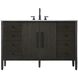 Blakely 54 X 34 inch Chocolate Oak Bathroom Vanity Cabinet