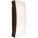 Billow 2 Light 16 inch Bronze Outdoor Wall Sconce