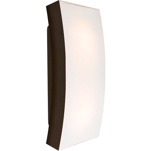 Billow 2 Light 16 inch Bronze Outdoor Wall Sconce