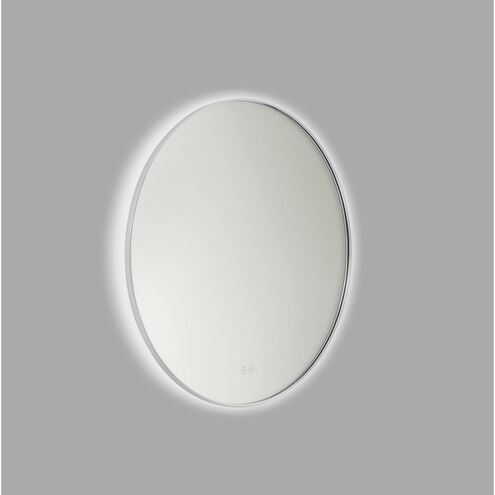 Cadre 30 X 30 inch Chrome Backlit Wall Mirror