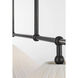 Amber Lewis Soren LED 54 inch Bronze Linear Chandelier Ceiling Light