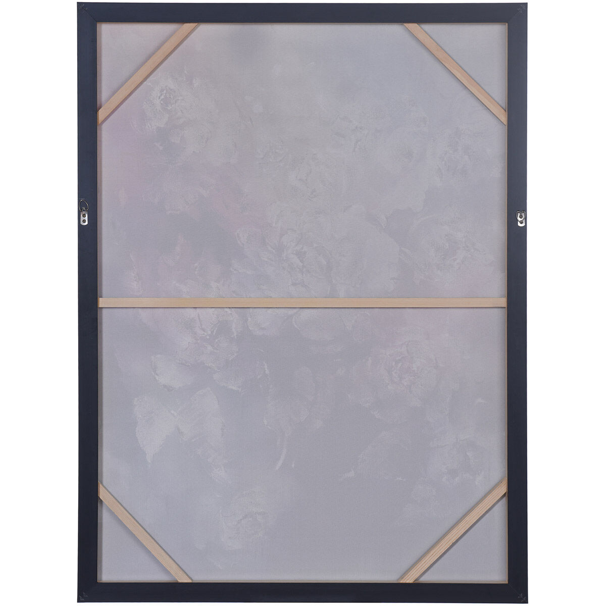 Cameron Black and White and Gold and Blue and Mauve Wall Art