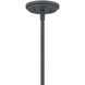 Bristol 1 Light 13 inch Mottled Black Mini Pendant Ceiling Light