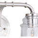 Toledo LED 14.75 inch Satin Nickel Bathroom Light Wall Light