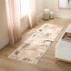 Salim Ivory and Brown Indoor Rug