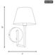 Drew & Jonathan Ender 1 Light 7 inch Satin Brass Sconce Wall Light, Small