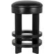 Berlin 26 inch Hand Rubbed Black Counter Stool
